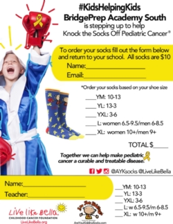Knock the Socks Off Pediatric Cancer